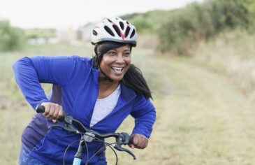 Female cyclist