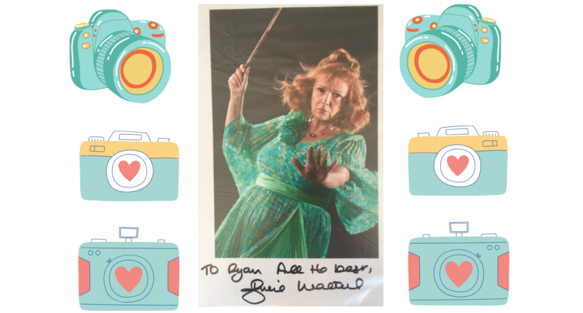 Autographed photo from Julie Walters