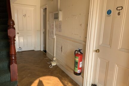 Photo of one of the hallway which needs refurbishing at Red Balloon Worthing