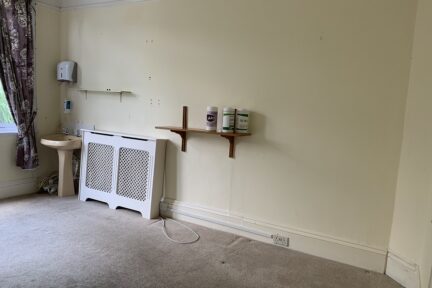 Photo of one of the rooms which needs refurbishing at Red Balloon Worthing