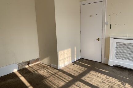Photo of one of the rooms which needs refurbishing at Red Balloon Worthing