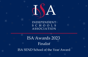 independent school association awards 2023 finalist banner